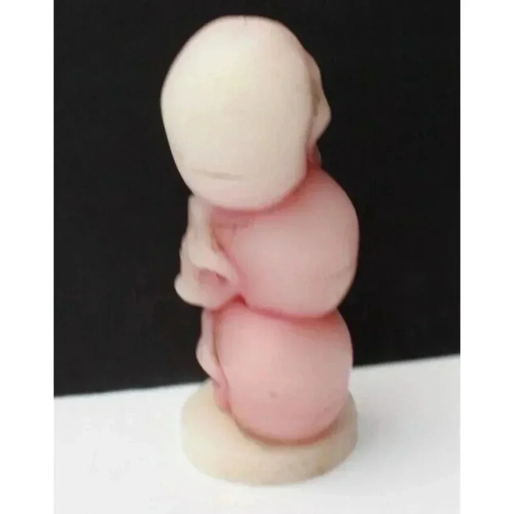 New White Stacking Skull Head Skeleton Gothic Halloween Candle Decorations Decor